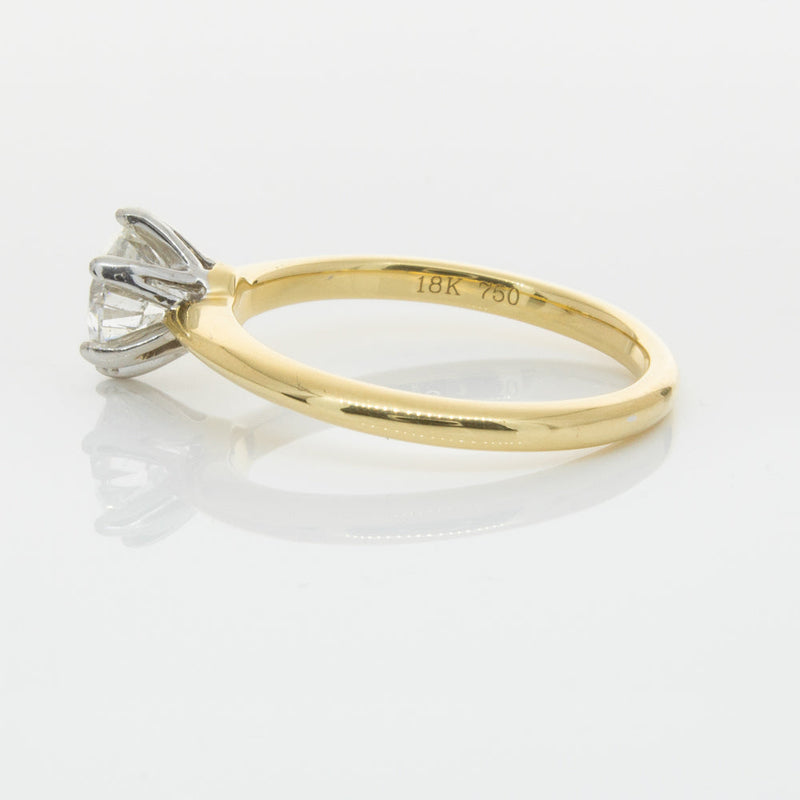 18ct Yellow Gold 1.01ct Diamond Cosmopolitan Ring-Ring-Walker & Hall