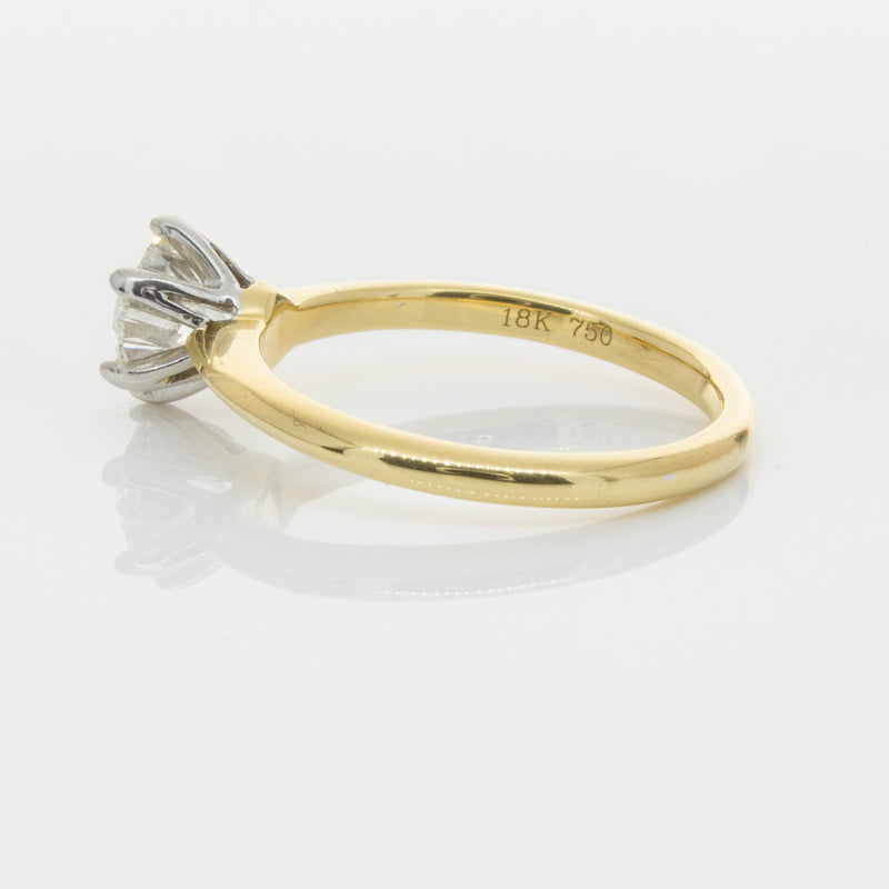 18ct Yellow Gold 1.01ct Diamond Cosmopolitan Ring-Ring-Walker & Hall