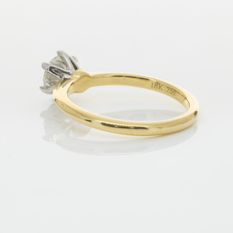 18ct Yellow Gold 1.01ct Diamond Cosmopolitan Ring-Ring-Walker & Hall