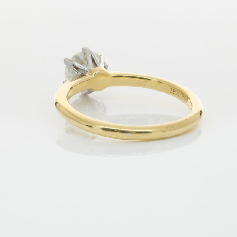 18ct Yellow Gold 1.01ct Diamond Cosmopolitan Ring-Ring-Walker & Hall