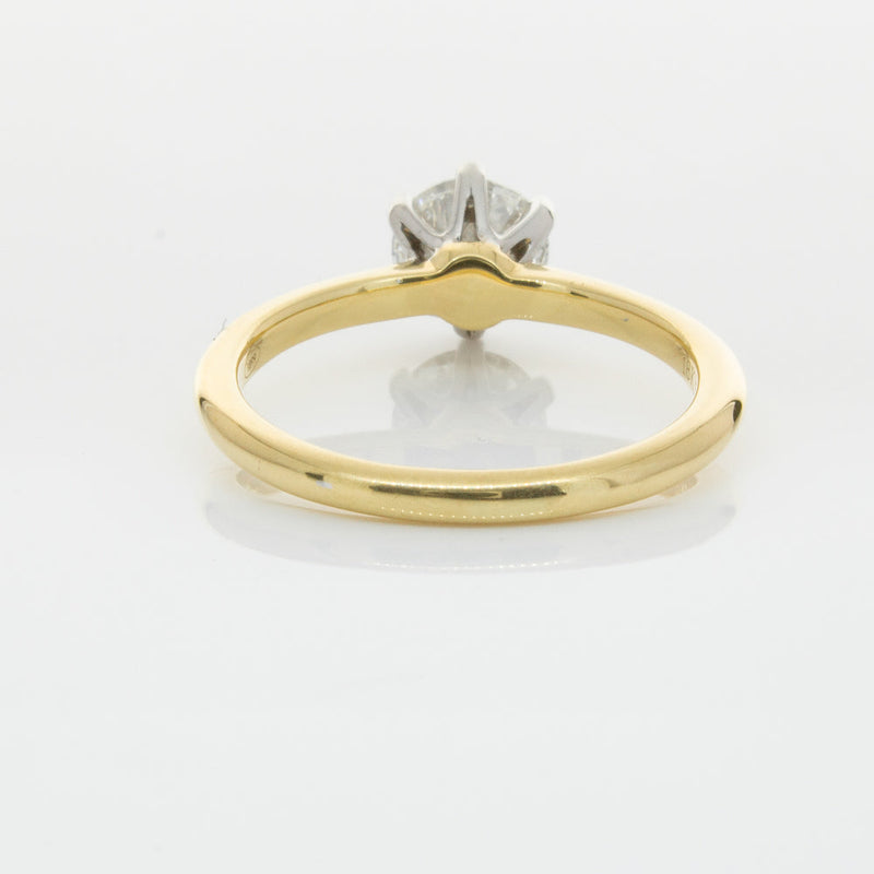 18ct Yellow Gold 1.01ct Diamond Cosmopolitan Ring-Ring-Walker & Hall