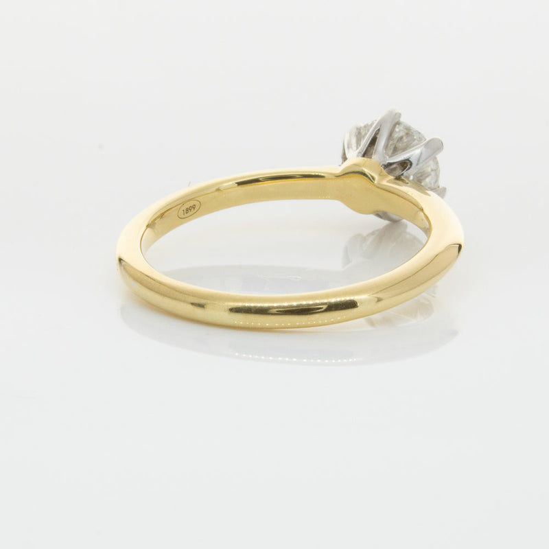 18ct Yellow Gold 1.01ct Diamond Cosmopolitan Ring-Ring-Walker & Hall
