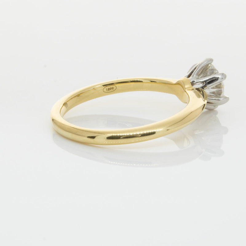 18ct Yellow Gold 1.01ct Diamond Cosmopolitan Ring-Ring-Walker & Hall