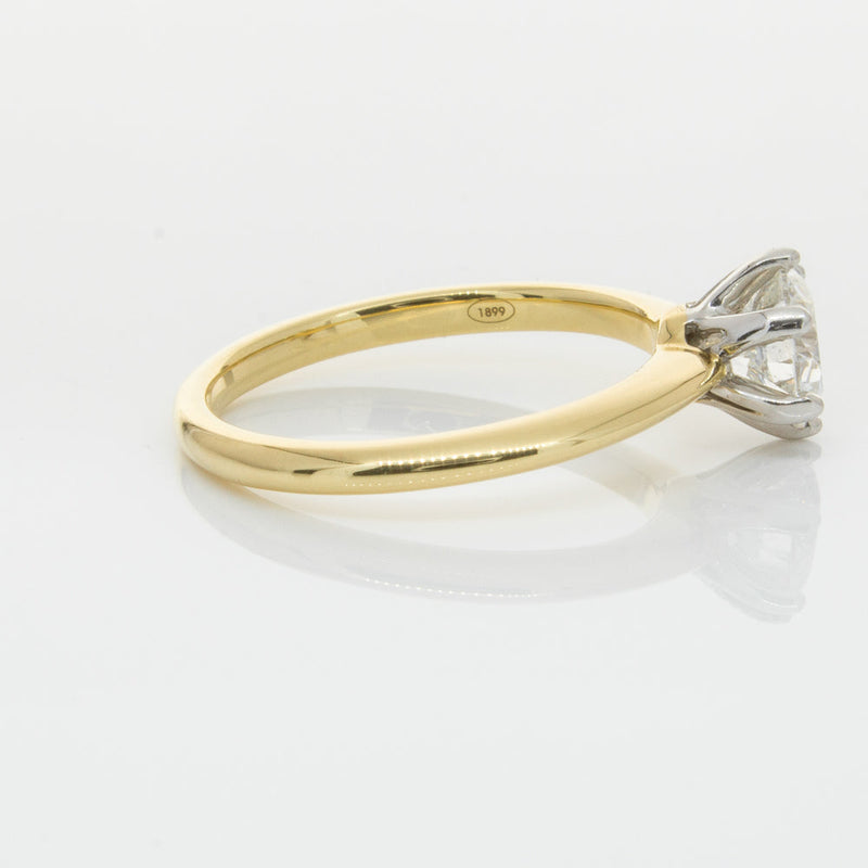 18ct Yellow Gold 1.01ct Diamond Cosmopolitan Ring-Ring-Walker & Hall
