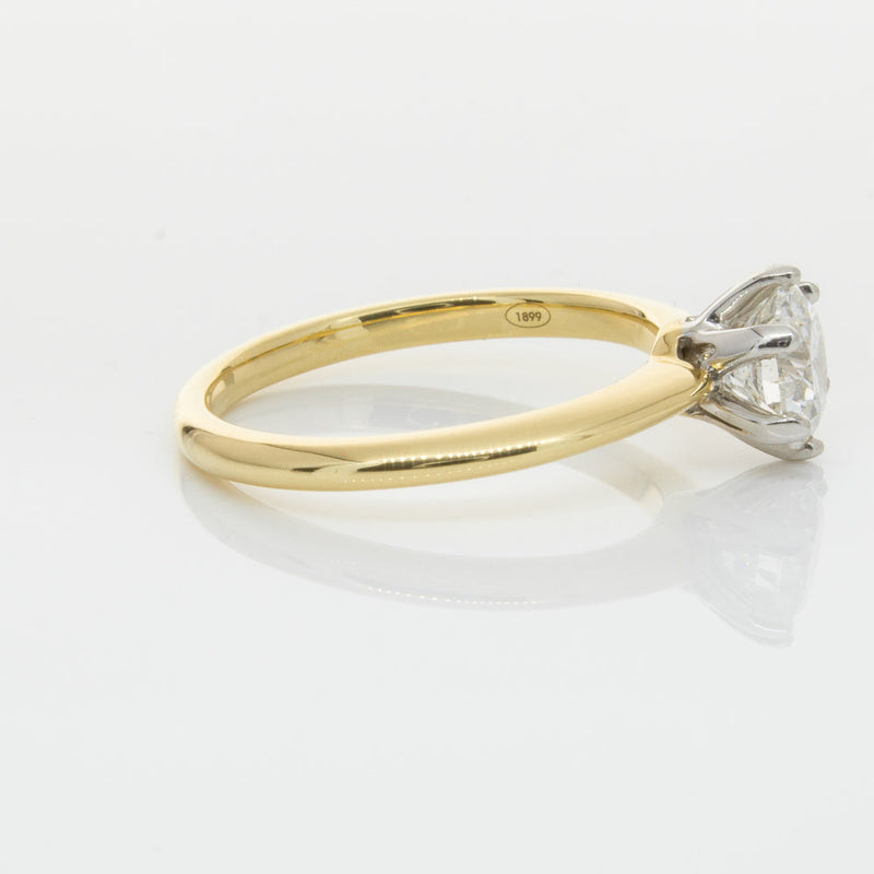 18ct Yellow Gold 1.01ct Diamond Cosmopolitan Ring-Ring-Walker & Hall
