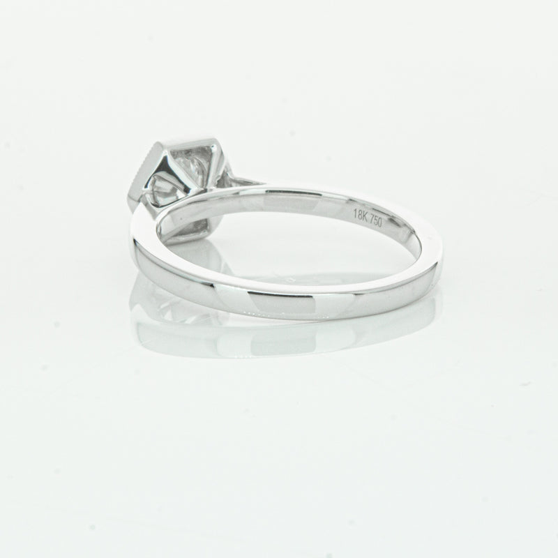18ct White Gold Diamond Windsor Ring-Ring-Walker & Hall
