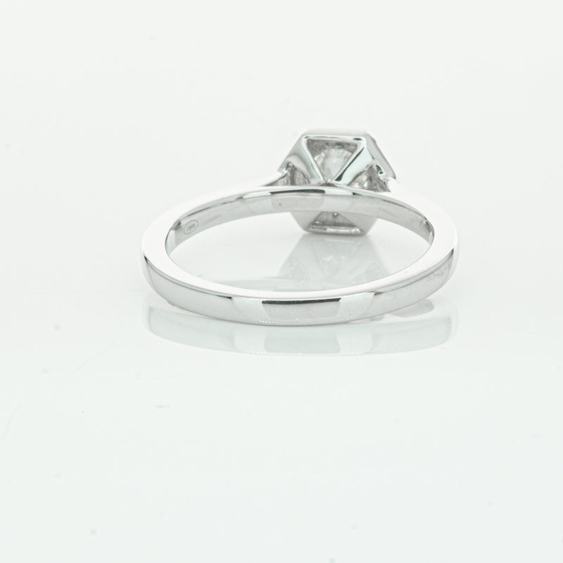 18ct White Gold Diamond Windsor Ring-Ring-Walker & Hall
