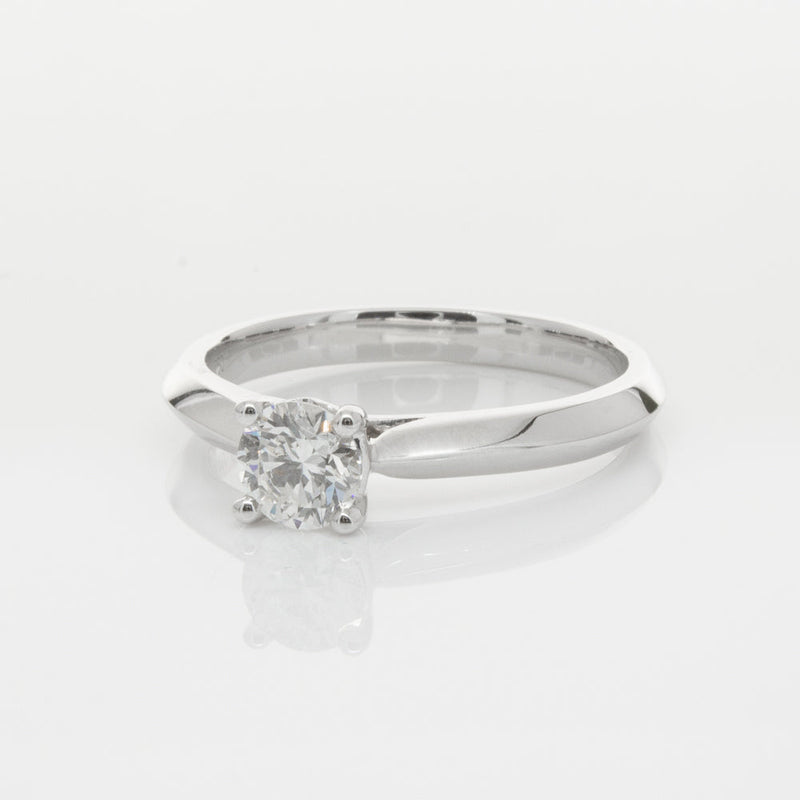 18ct White Gold .50ct Diamond Venetian Ring-Ring-Walker & Hall