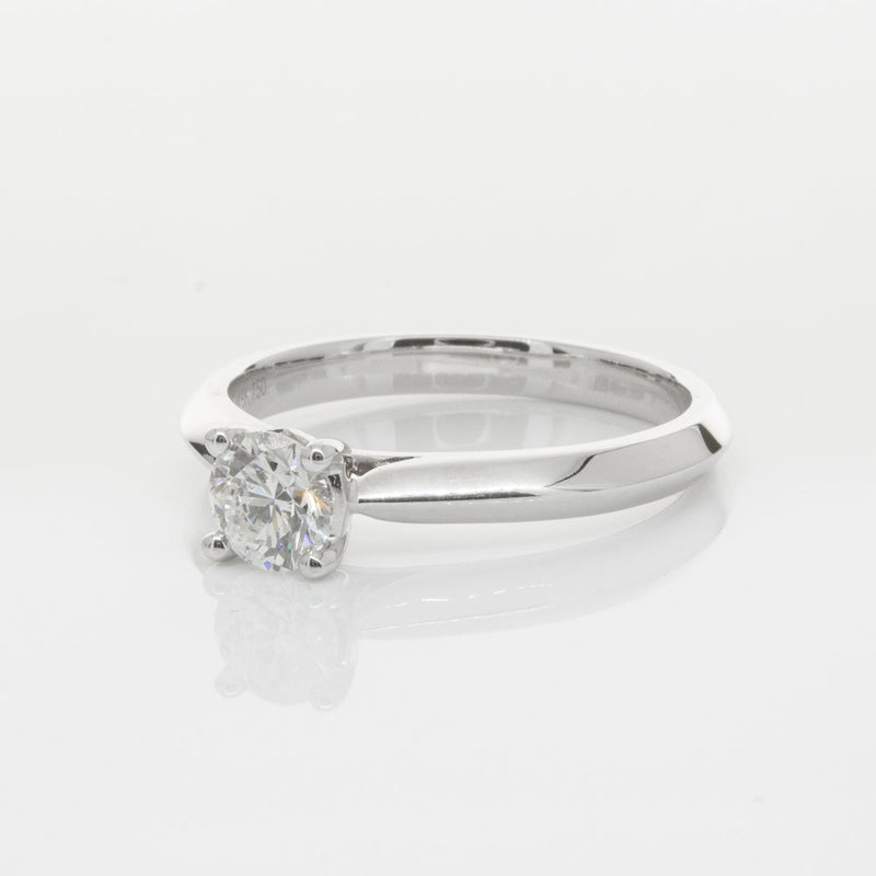18ct White Gold .50ct Diamond Venetian Ring-Ring-Walker & Hall