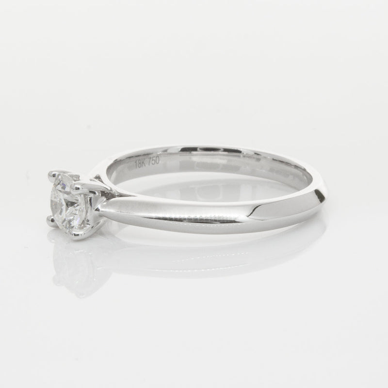 18ct White Gold .50ct Diamond Venetian Ring-Ring-Walker & Hall