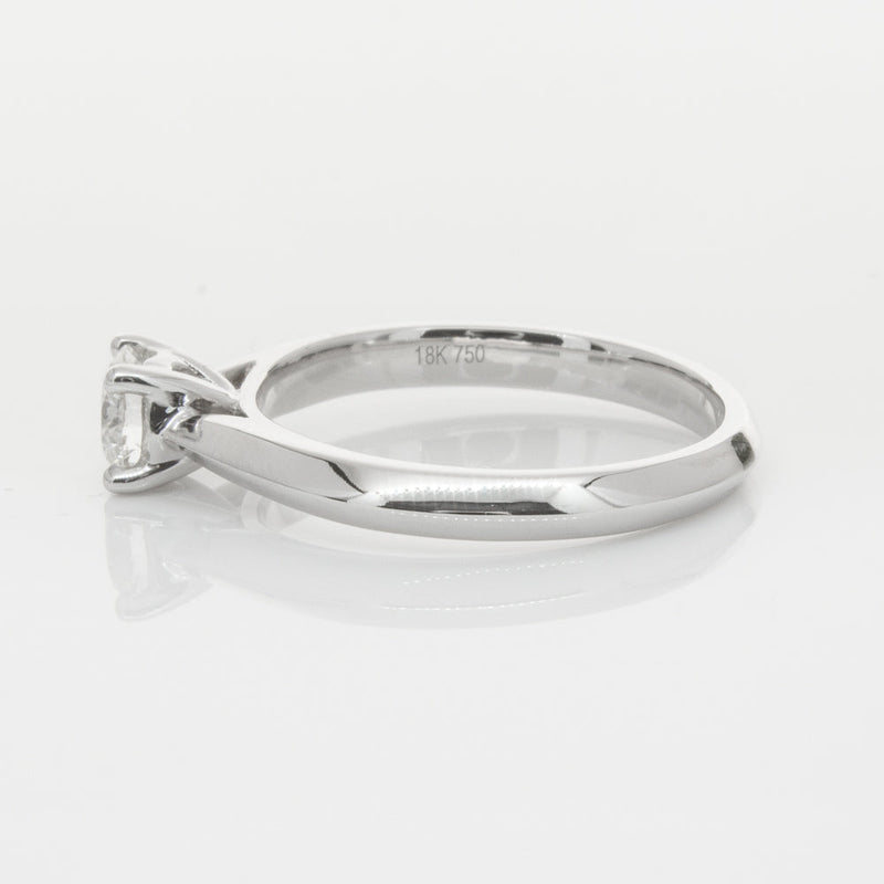 18ct White Gold .50ct Diamond Venetian Ring-Ring-Walker & Hall