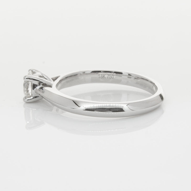 18ct White Gold .50ct Diamond Venetian Ring-Ring-Walker & Hall