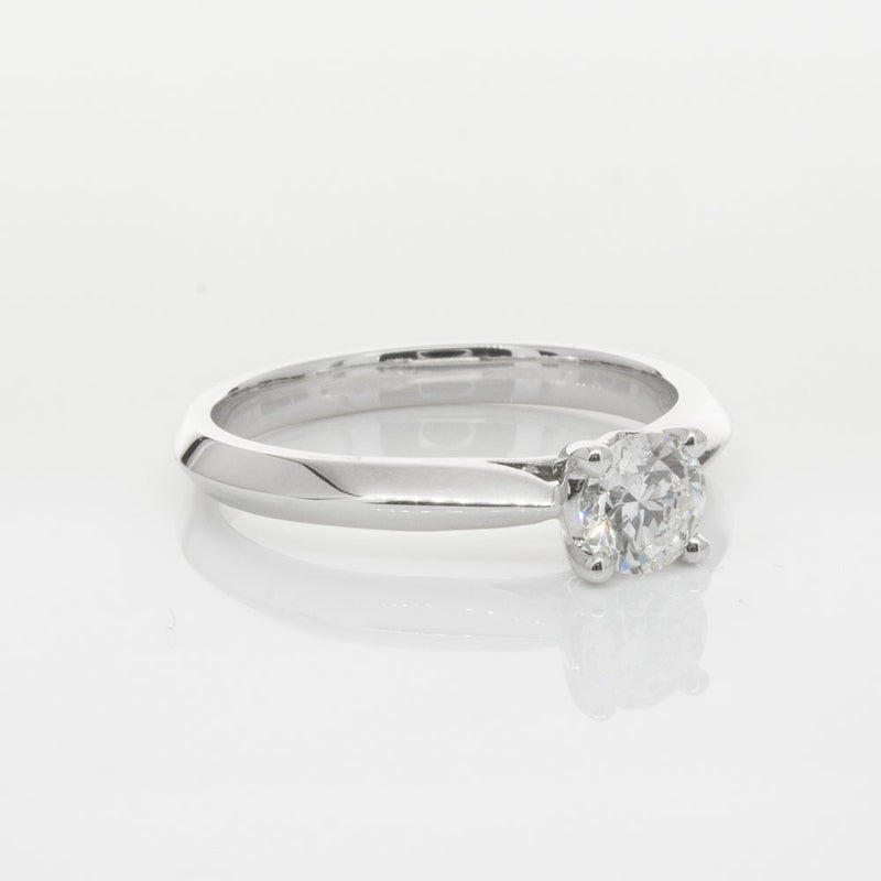 18ct White Gold .50ct Diamond Venetian Ring-Ring-Walker & Hall