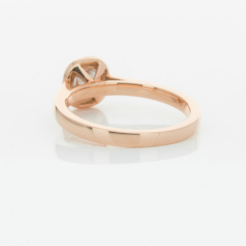 18ct Rose Gold Diamond Windsor Ring-Ring-Walker & Hall