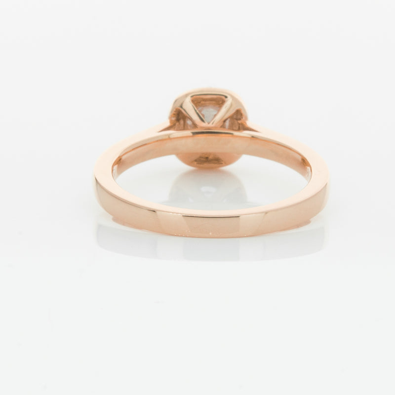 18ct Rose Gold Diamond Windsor Ring-Ring-Walker & Hall