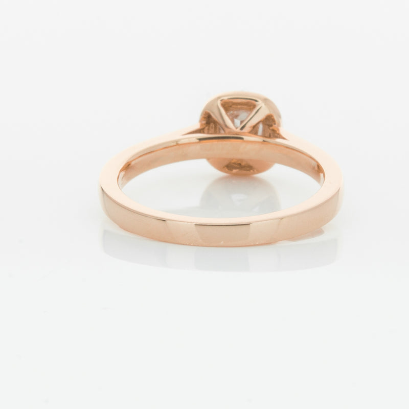 18ct Rose Gold Diamond Windsor Ring-Ring-Walker & Hall