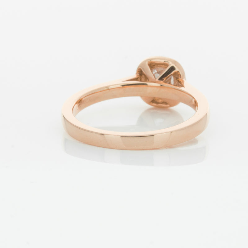 18ct Rose Gold Diamond Windsor Ring-Ring-Walker & Hall