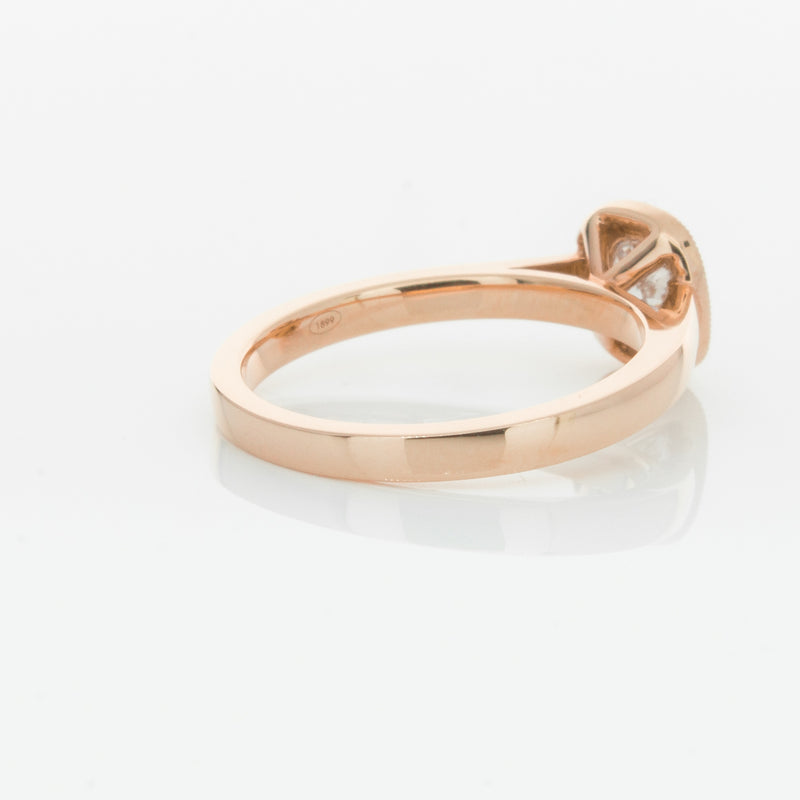 18ct Rose Gold Diamond Windsor Ring-Ring-Walker & Hall
