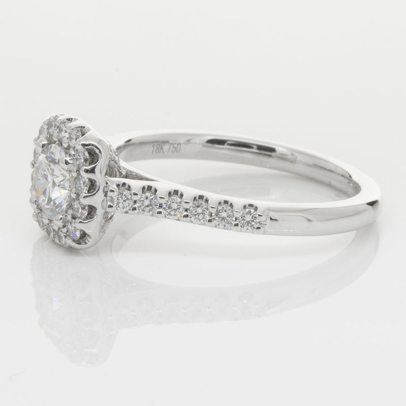 18ct White Gold .50ct Diamond Manhattan Ring-Ring-Walker & Hall