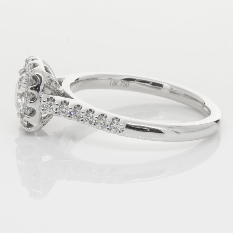 18ct White Gold .50ct Diamond Manhattan Ring-Ring-Walker & Hall