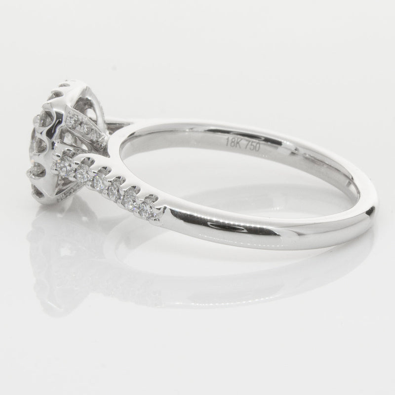 18ct White Gold .50ct Diamond Manhattan Ring-Ring-Walker & Hall