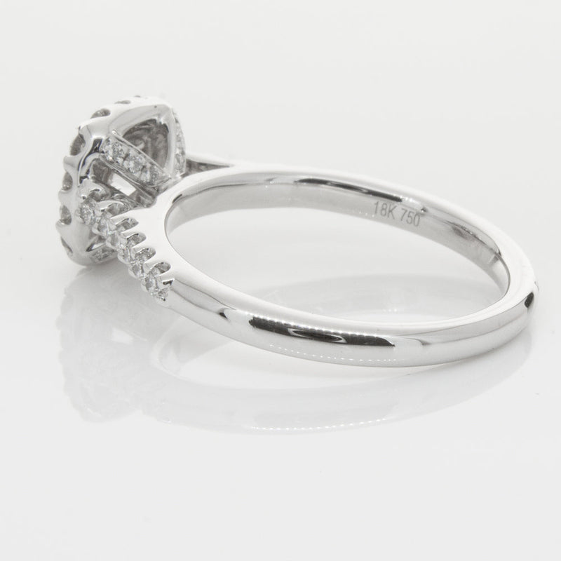 18ct White Gold .50ct Diamond Manhattan Ring-Ring-Walker & Hall