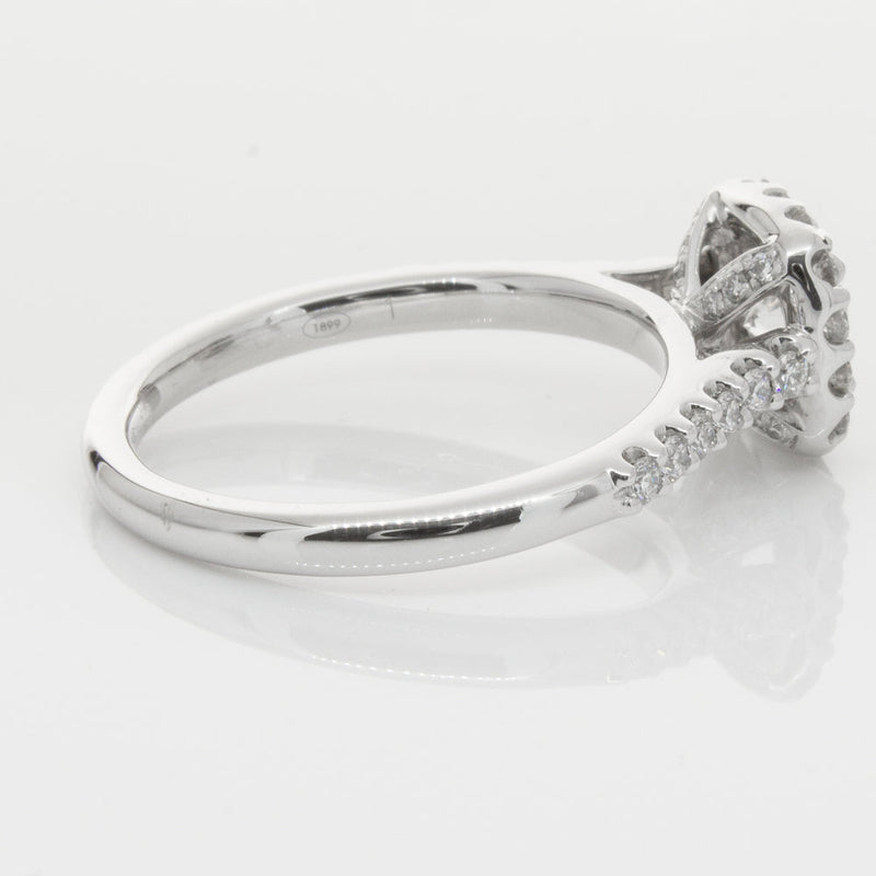 18ct White Gold .50ct Diamond Manhattan Ring-Ring-Walker & Hall