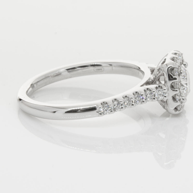 18ct White Gold .50ct Diamond Manhattan Ring-Ring-Walker & Hall