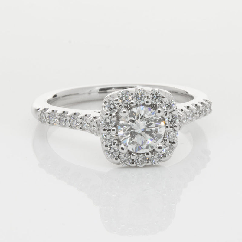 18ct White Gold .50ct Diamond Manhattan Ring-Ring-Walker & Hall