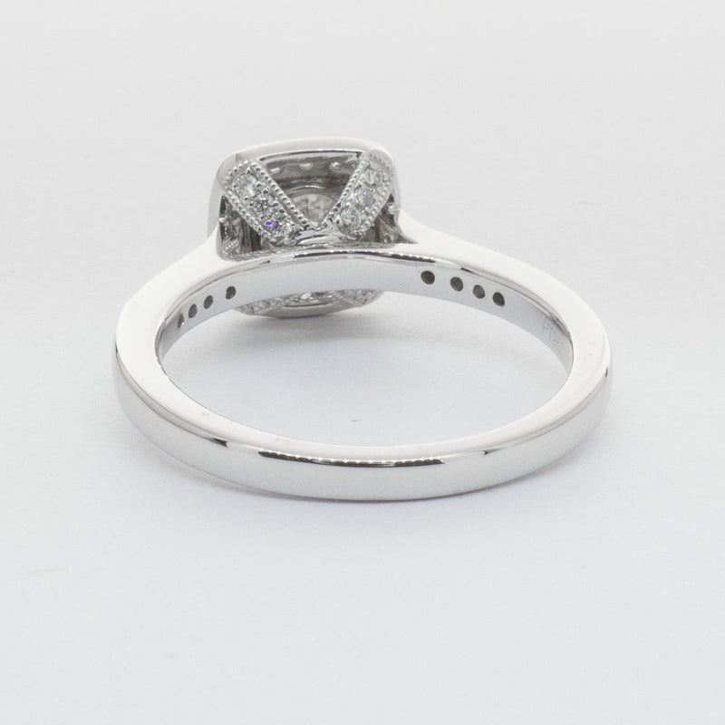 Platinum .51ct Diamond Aurora Ring-Ring-Walker & Hall