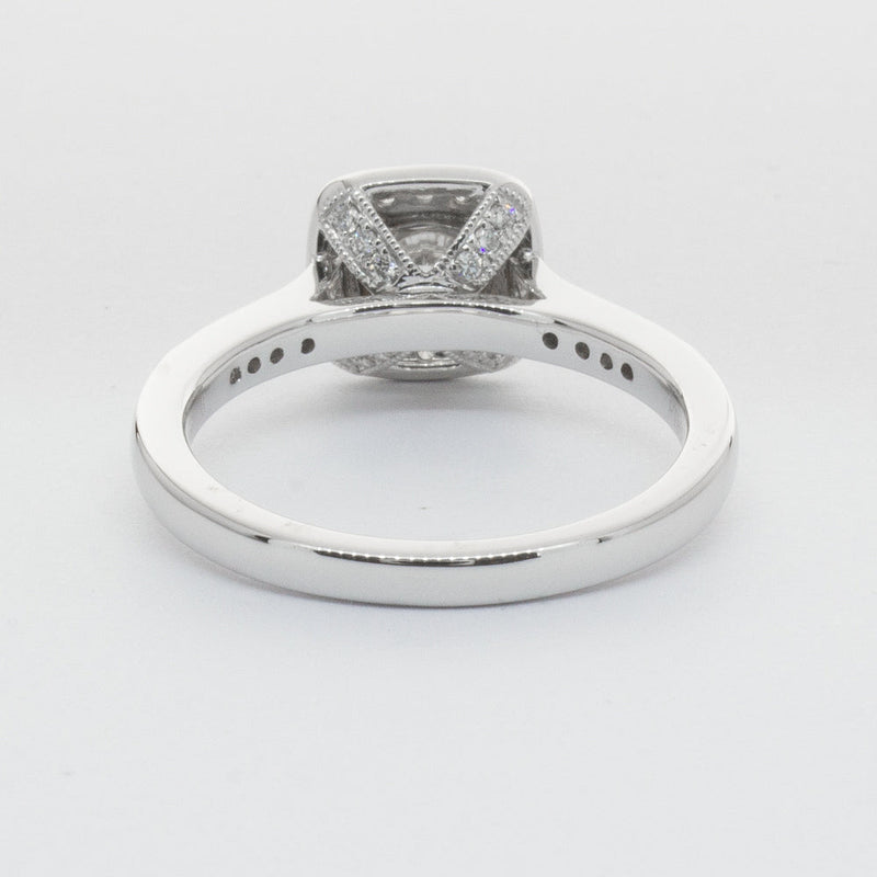 Platinum .51ct Diamond Aurora Ring-Ring-Walker & Hall