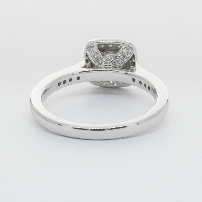 Platinum .51ct Diamond Aurora Ring-Ring-Walker & Hall