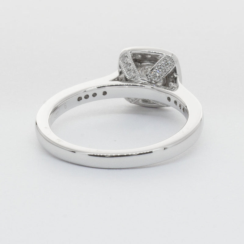 Platinum .51ct Diamond Aurora Ring-Ring-Walker & Hall