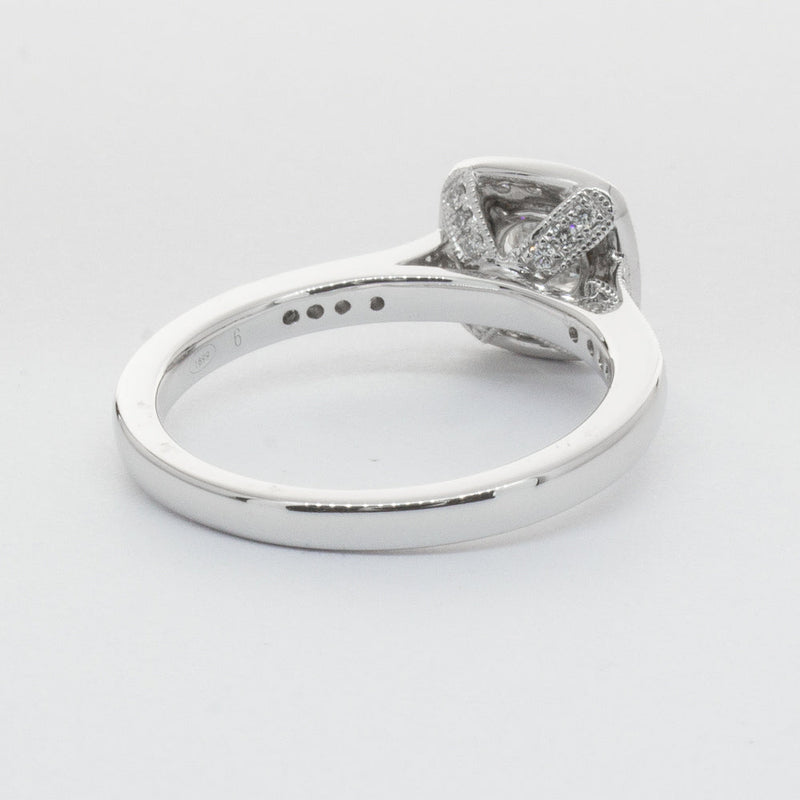 Platinum .51ct Diamond Aurora Ring-Ring-Walker & Hall