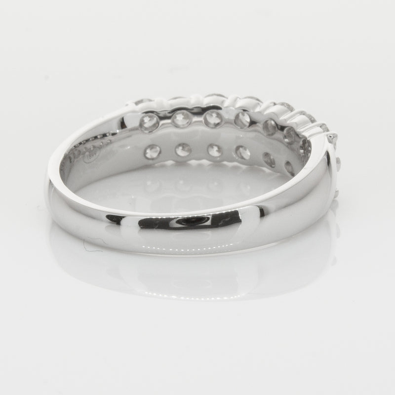 18ct White Gold 1.00ct Diamond Apollo Ring-Ring-Walker & Hall