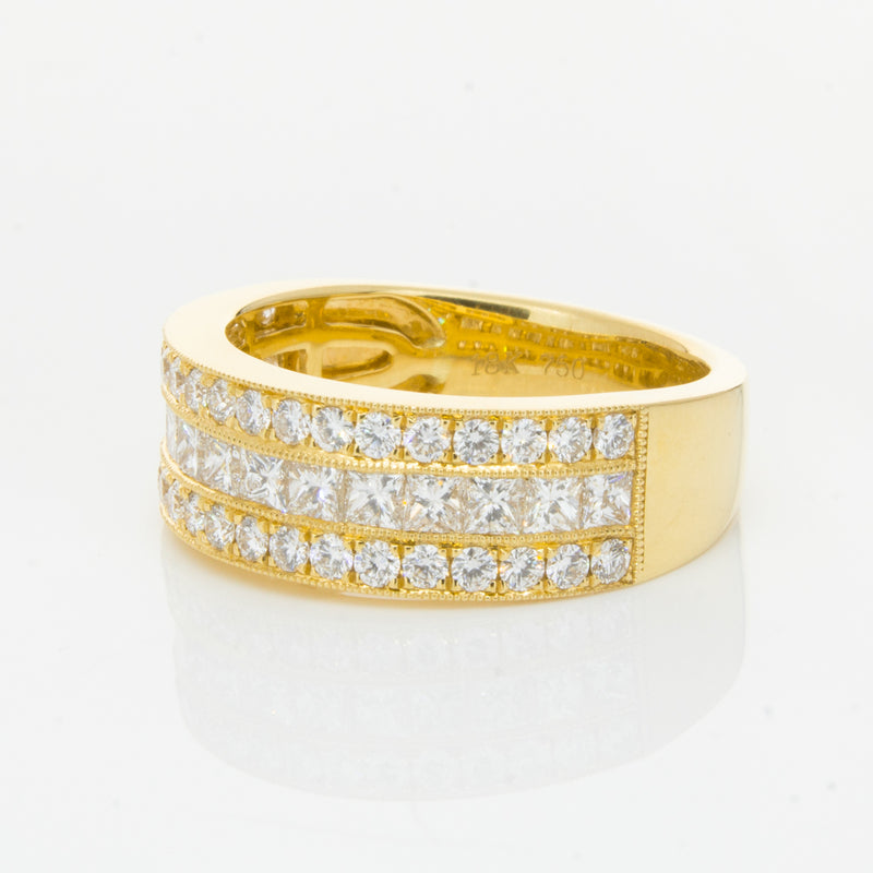 18ct Yellow Gold 1.41ct Diamond Legacy Ring-Ring-Walker & Hall