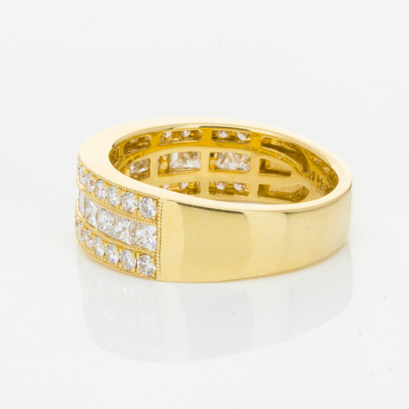 18ct Yellow Gold 1.41ct Diamond Legacy Ring-Ring-Walker & Hall