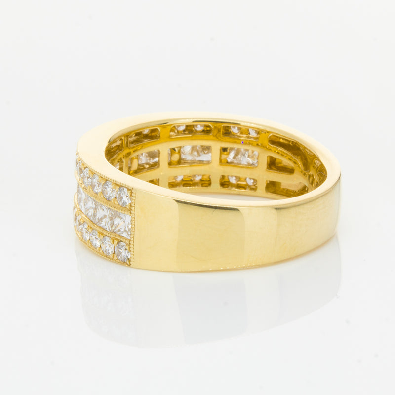 18ct Yellow Gold 1.41ct Diamond Legacy Ring-Ring-Walker & Hall