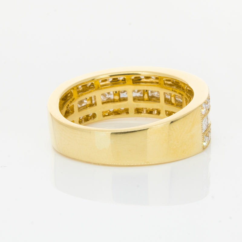 18ct Yellow Gold 1.41ct Diamond Legacy Ring-Ring-Walker & Hall