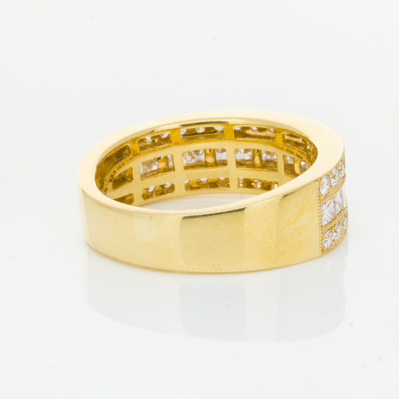 18ct Yellow Gold 1.41ct Diamond Legacy Ring-Ring-Walker & Hall