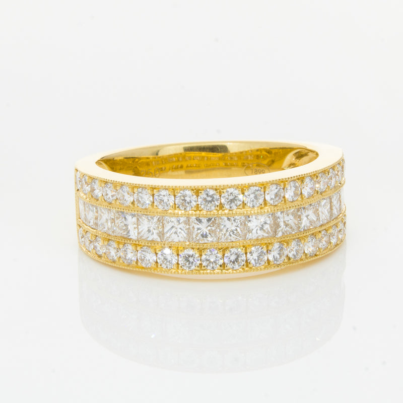 18ct Yellow Gold 1.41ct Diamond Legacy Ring-Ring-Walker & Hall