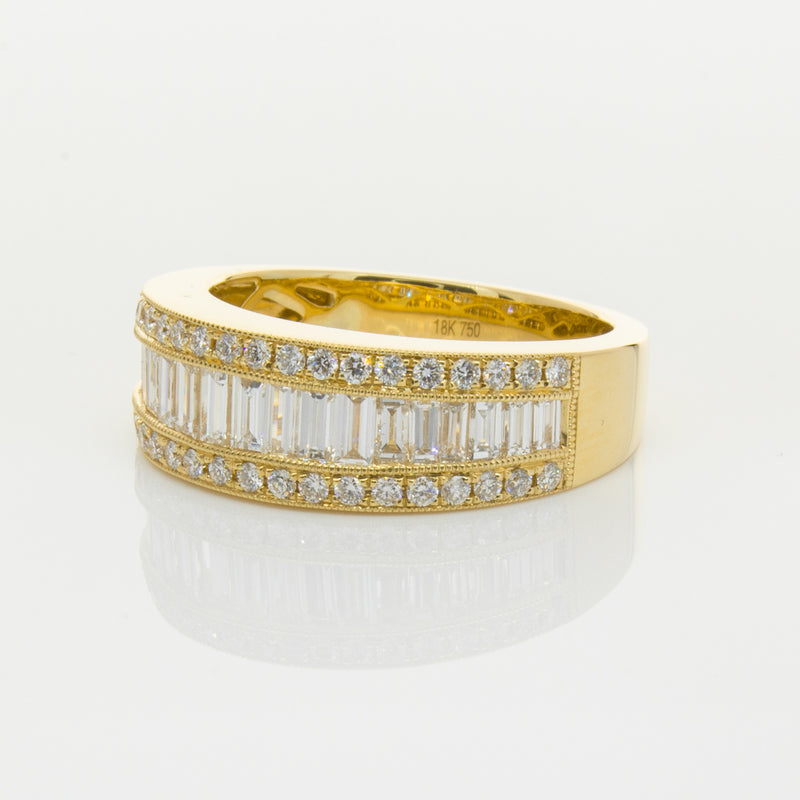 18ct Yellow Gold 1.29ct Diamond Imperial Ring-Ring-Walker & Hall