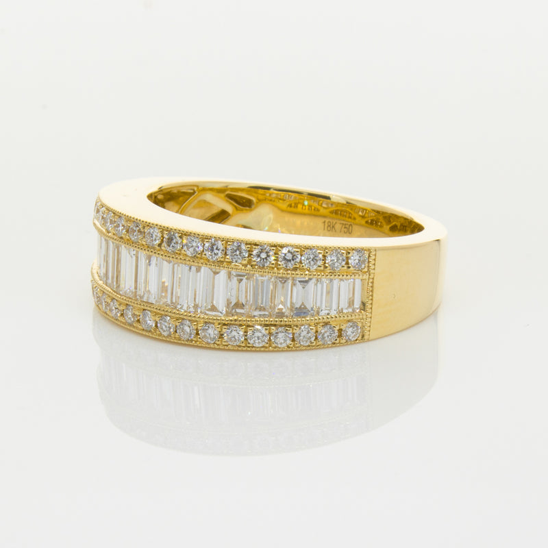 18ct Yellow Gold 1.29ct Diamond Imperial Ring-Ring-Walker & Hall