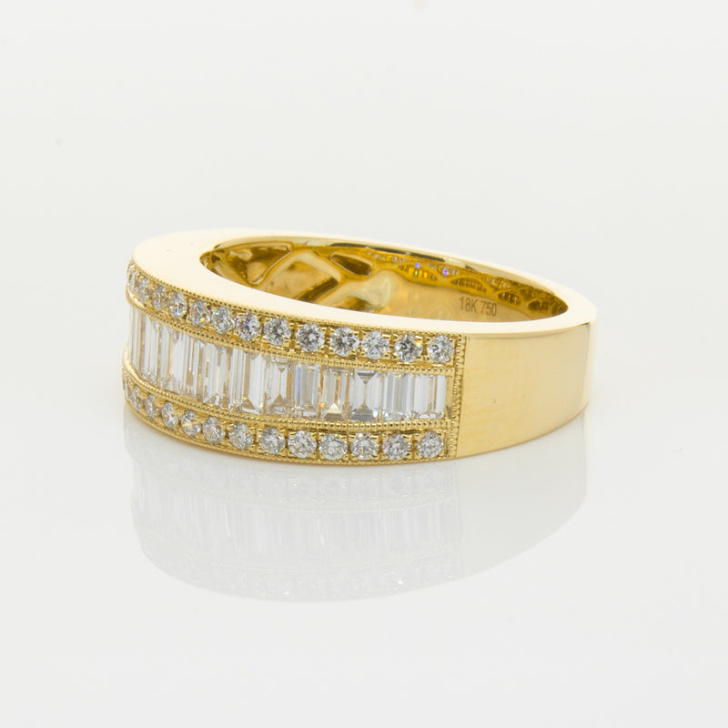 18ct Yellow Gold 1.29ct Diamond Imperial Ring-Ring-Walker & Hall