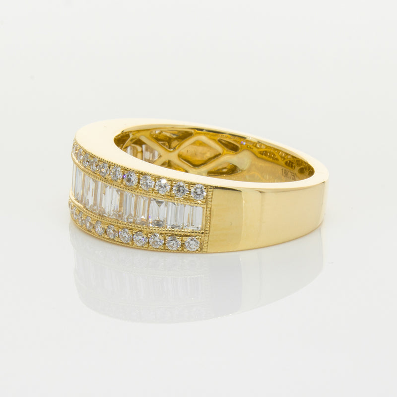 18ct Yellow Gold 1.29ct Diamond Imperial Ring-Ring-Walker & Hall