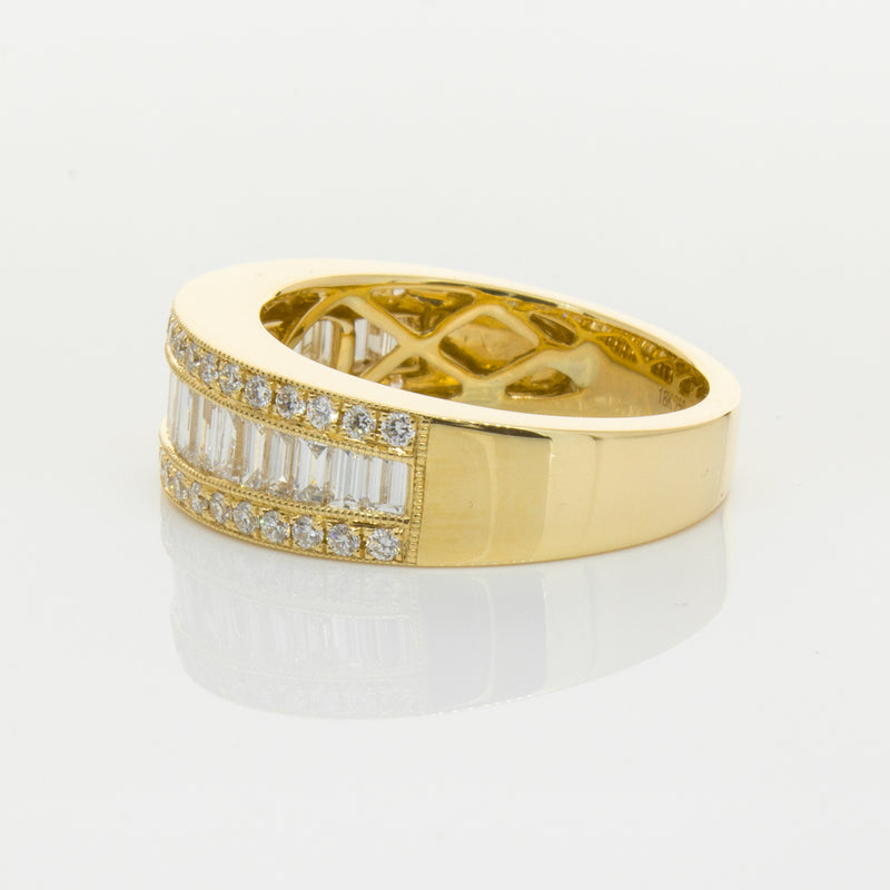 18ct Yellow Gold 1.29ct Diamond Imperial Ring-Ring-Walker & Hall