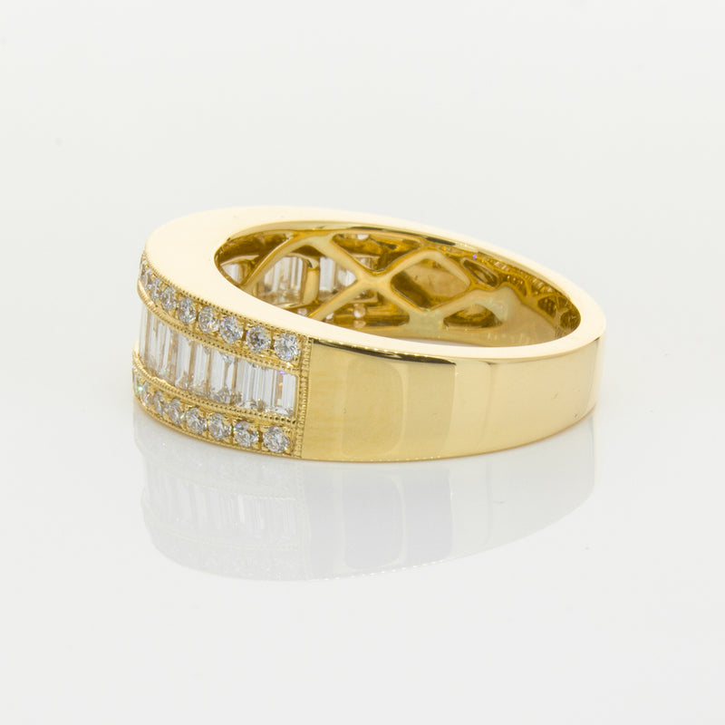 18ct Yellow Gold 1.29ct Diamond Imperial Ring-Ring-Walker & Hall