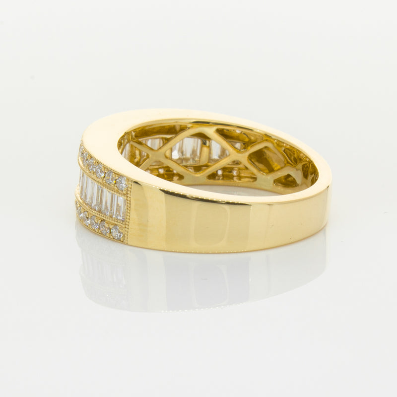 18ct Yellow Gold 1.29ct Diamond Imperial Ring-Ring-Walker & Hall