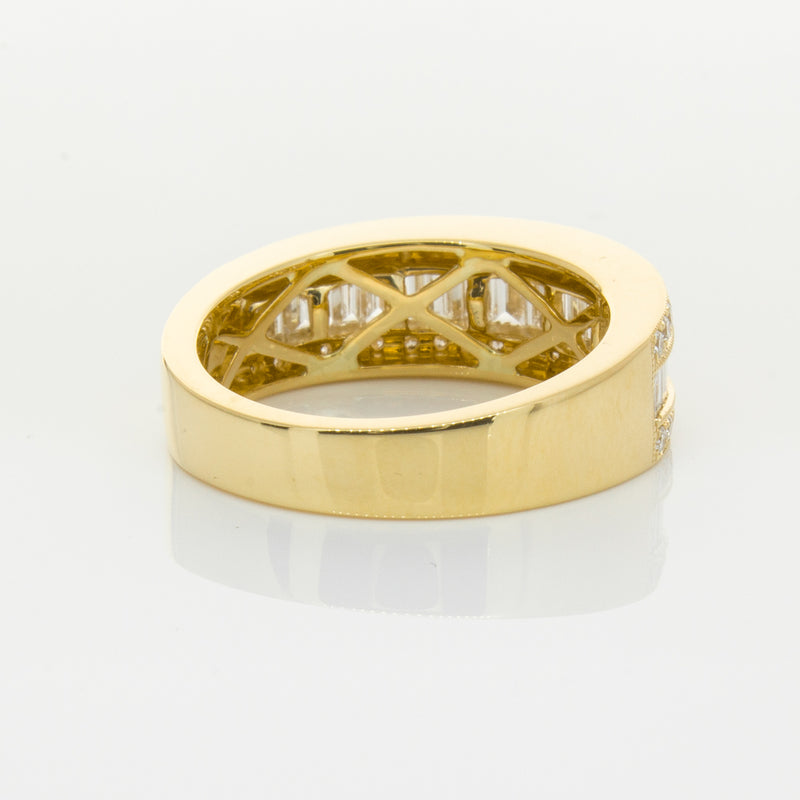 18ct Yellow Gold 1.29ct Diamond Imperial Ring-Ring-Walker & Hall