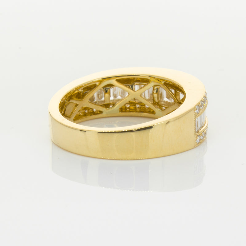 18ct Yellow Gold 1.29ct Diamond Imperial Ring-Ring-Walker & Hall